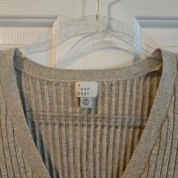 A new day ribbed knit sweater cardigan - Picture 2 of 6